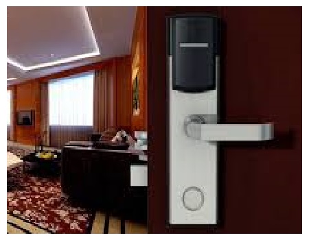 Otel kapı kilit sistemi